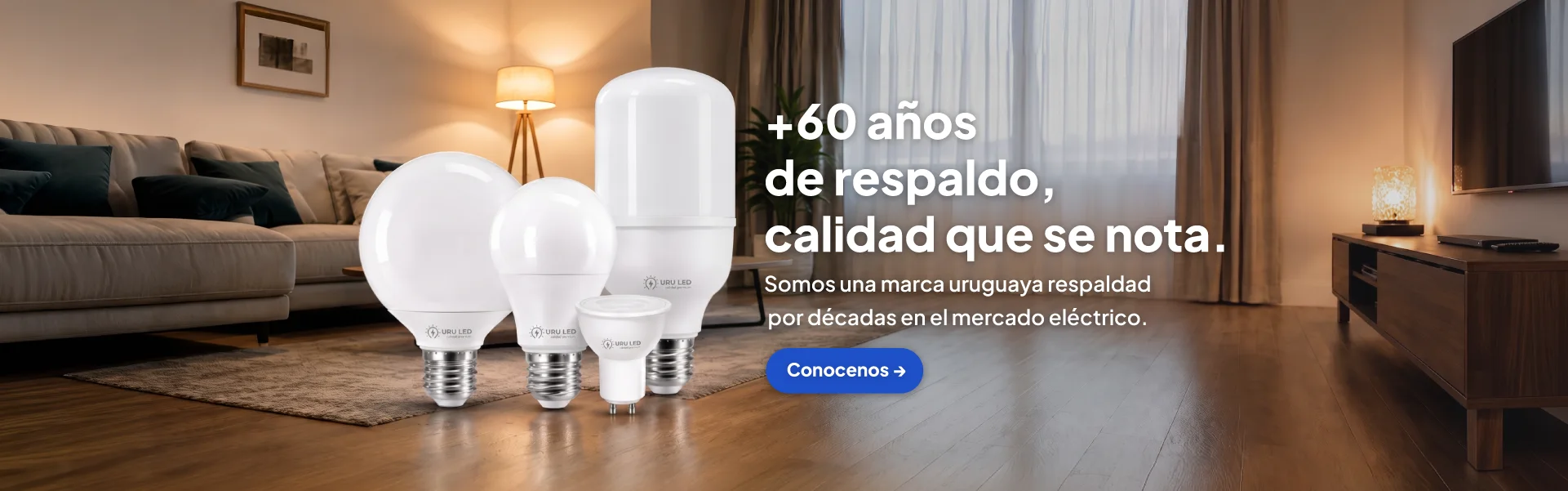60 anos URU LED
